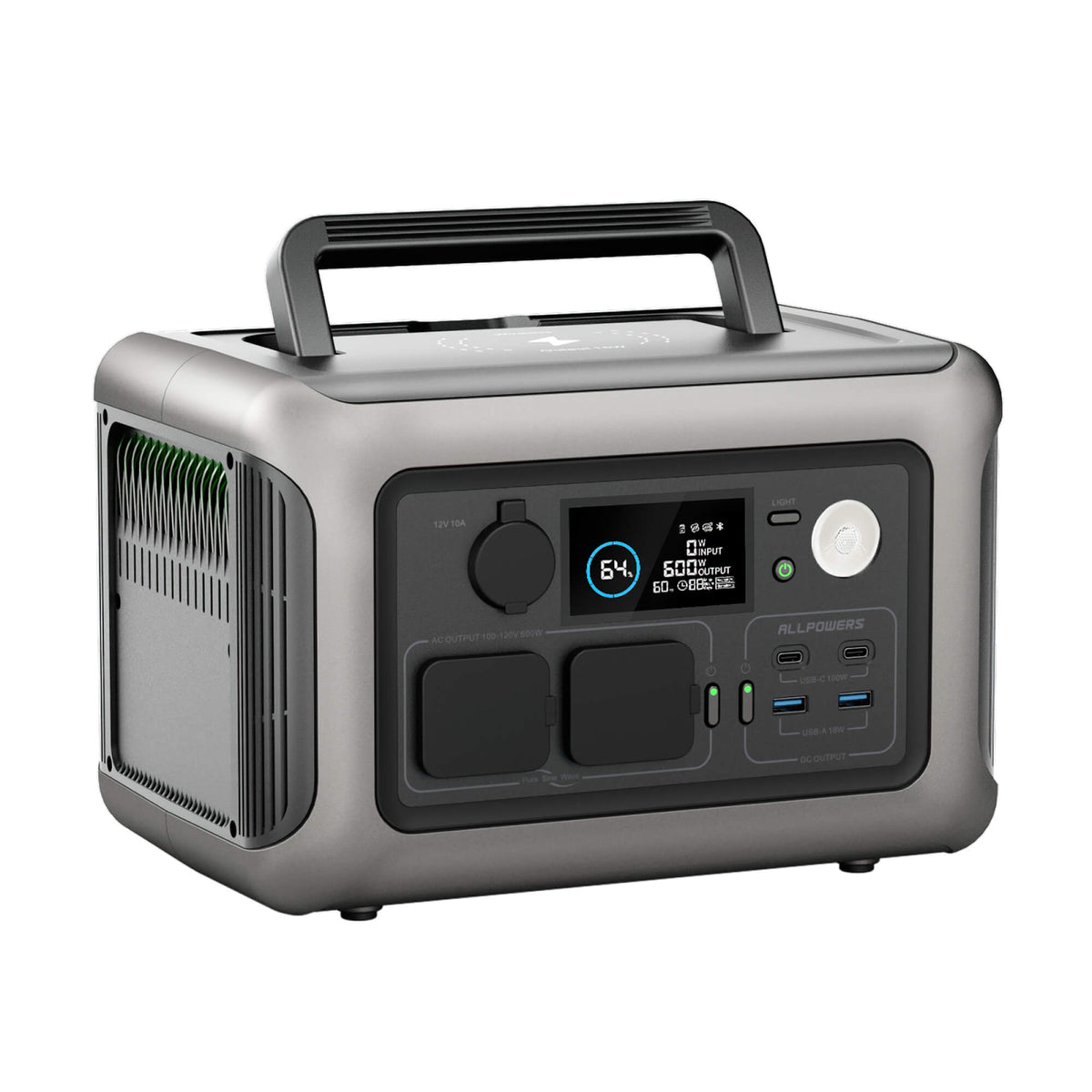 ALLPOWERS R600 Portable Power Station 600W 299Wh