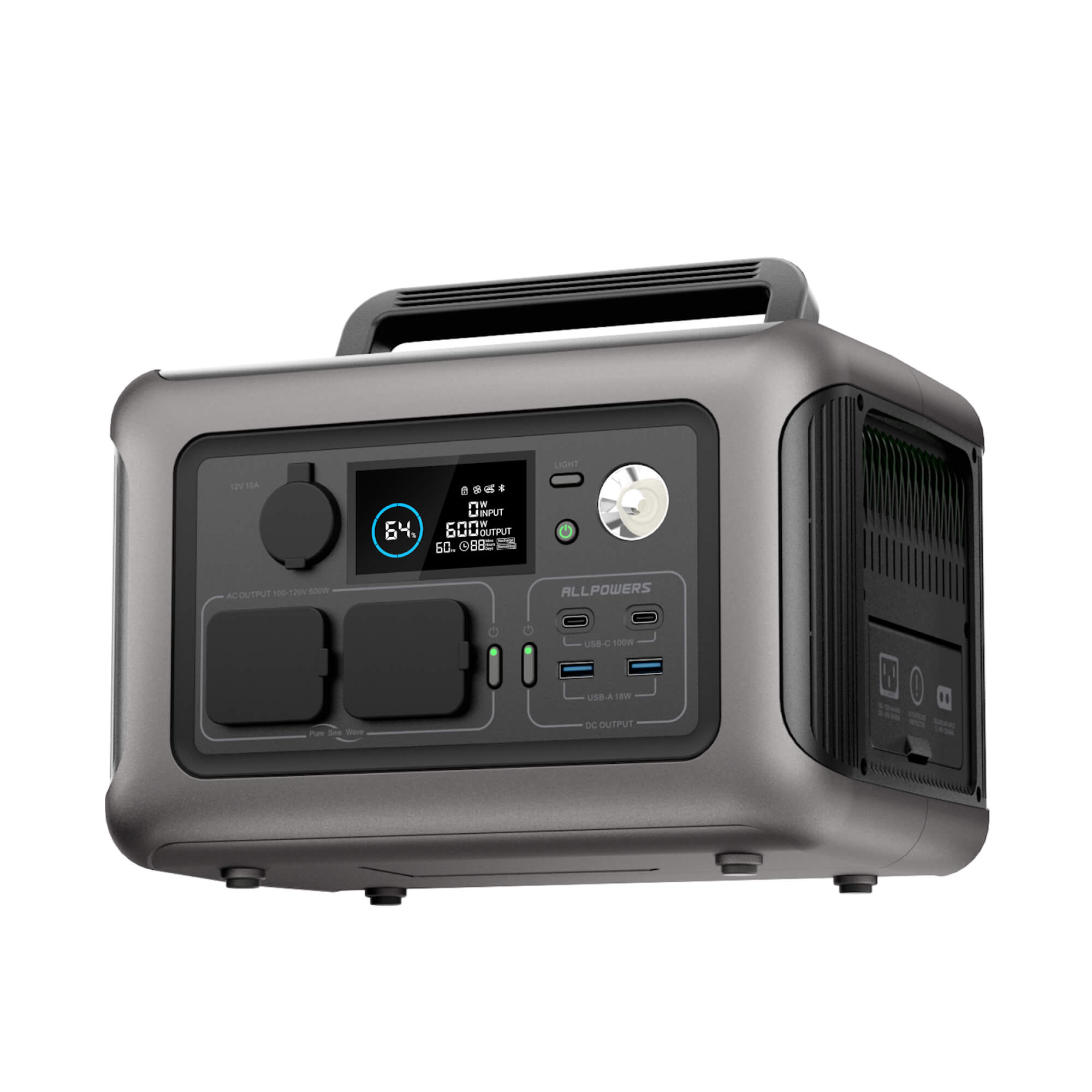 ALLPOWERS R600 Portable Power Station | 600W 299Wh