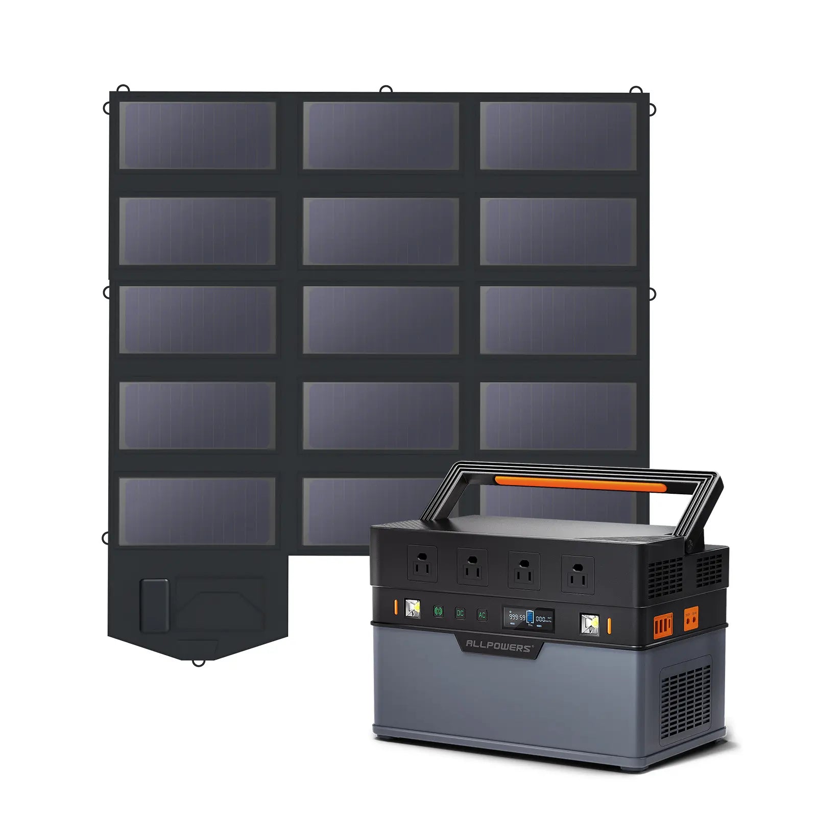 ALLPOWERS Solar Generator Kit 1500W (S1500 + SP012 100W Solar Panel)