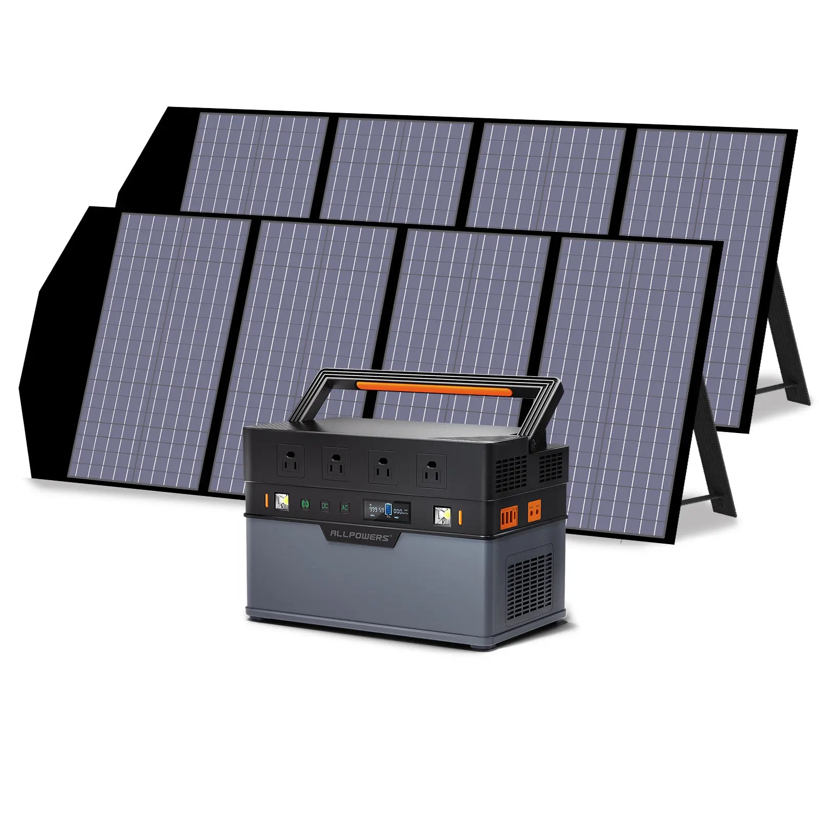 ALLPOWERS Solar Generator Kit 1500W (S1500 + 2 x SP029 140W Solar Panel)