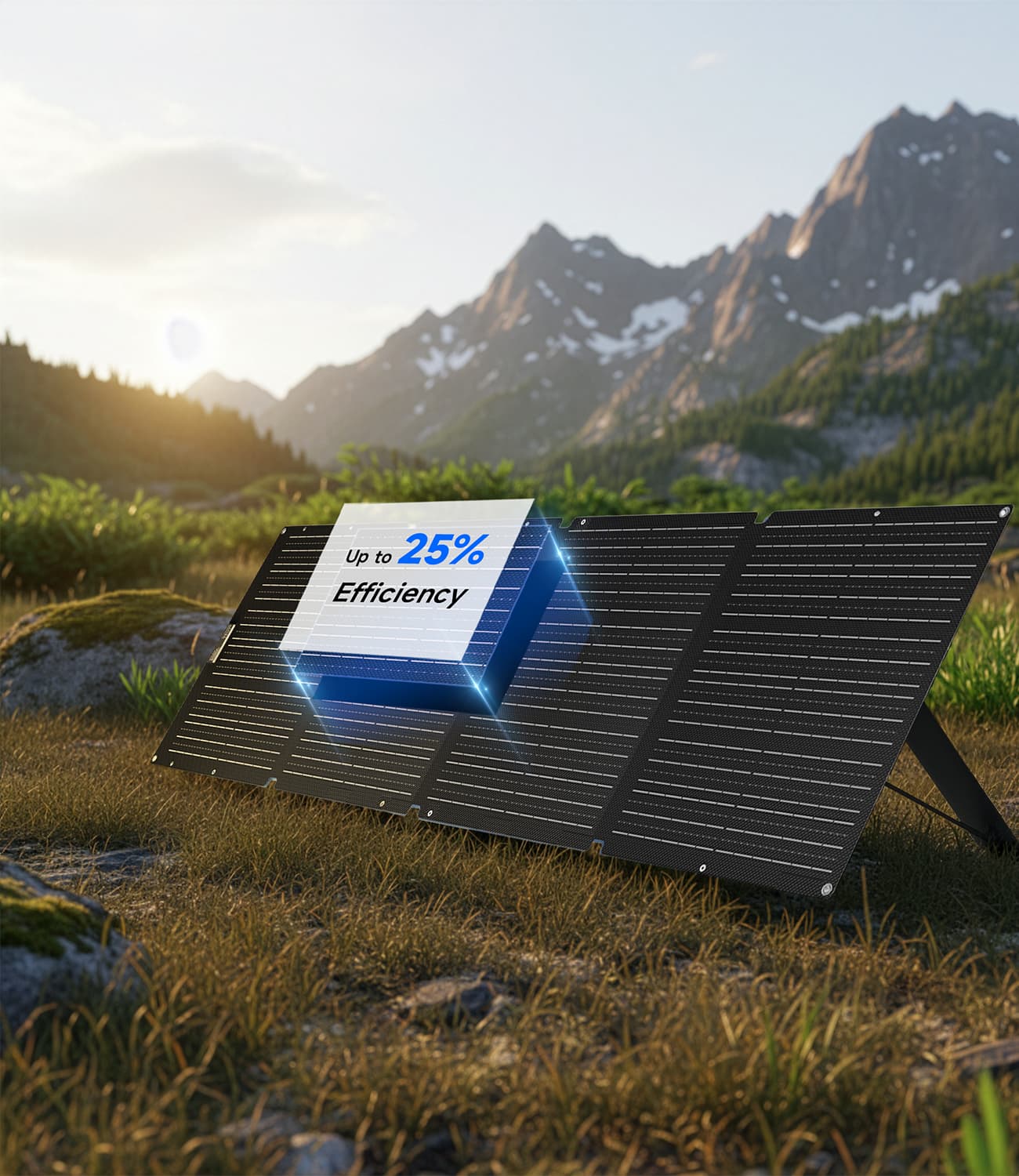 ALLPOWERS SOLAX SE100 | 100 Watt Solar Panel