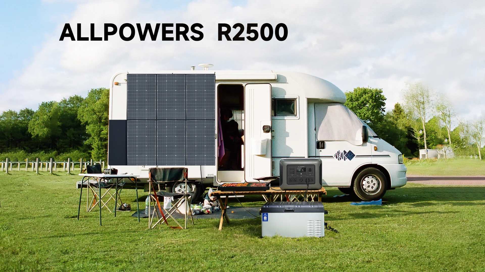 R2500 Solargenerator 2500 W (4000 W Spitze), 2016 Wh LiFePO4