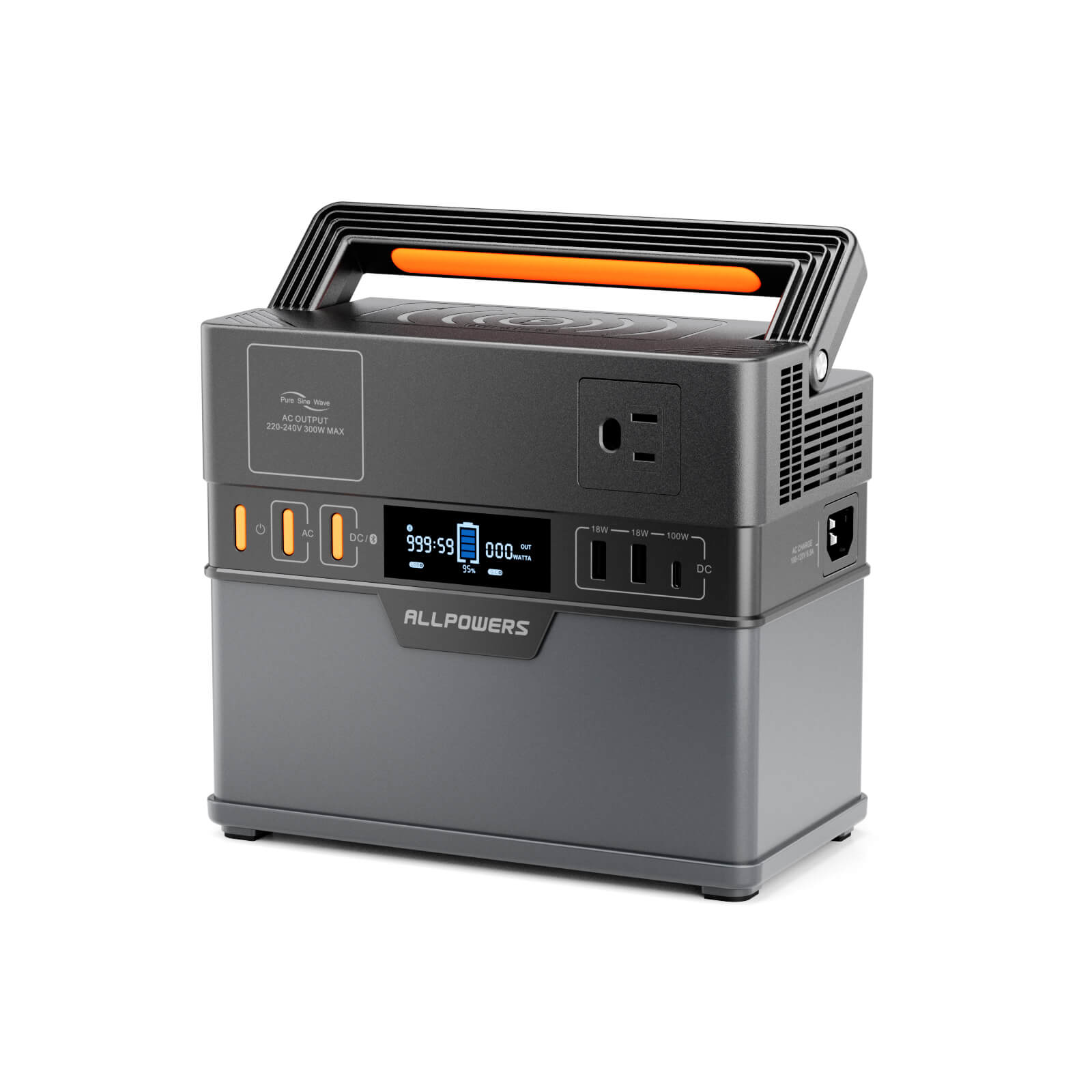 ALLPOWERS S300 Plus Portable Power Station 300W 288Wh