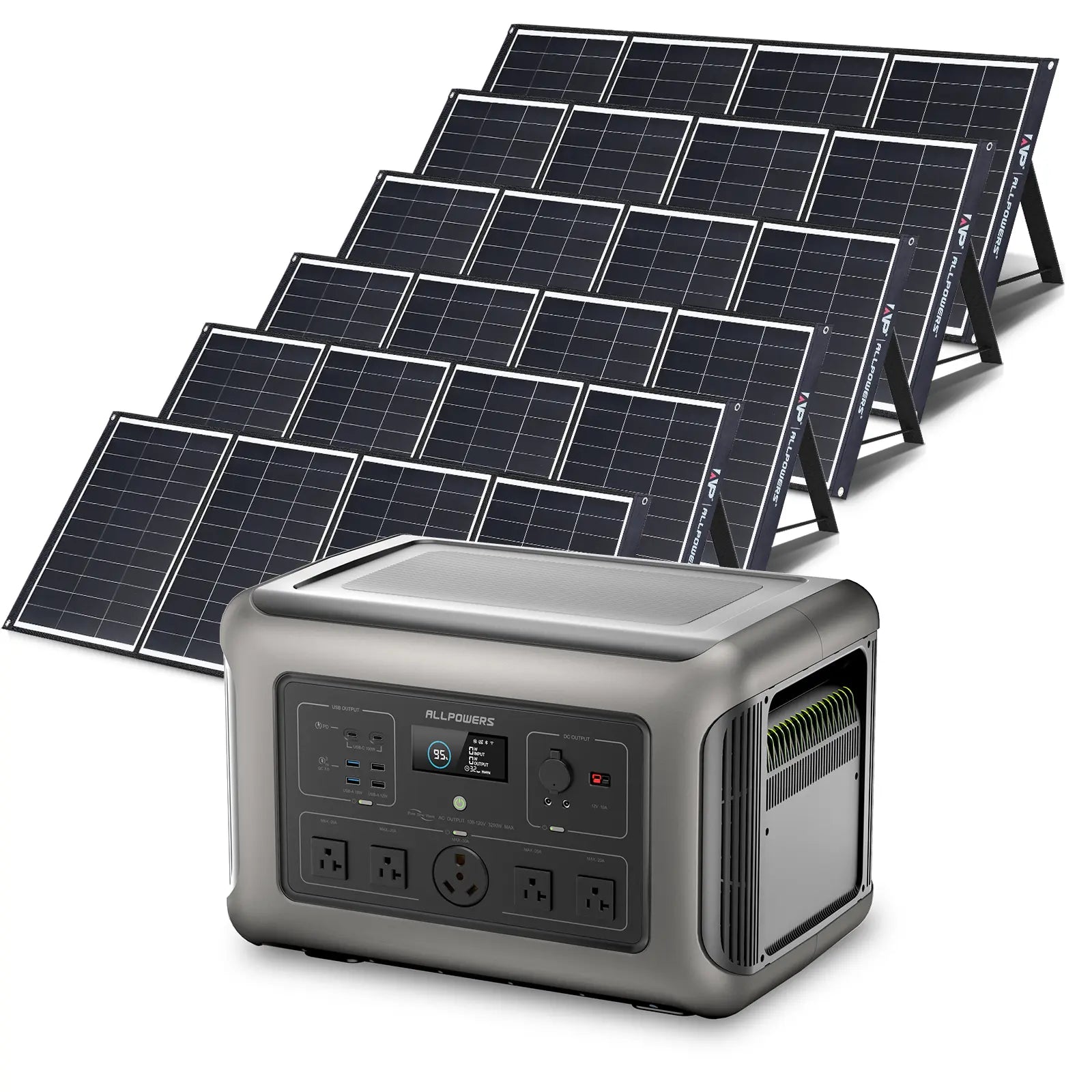 Centrale électrique portable ALLPOWERS R600—600W, 299Wh avec batterie LiFeP04