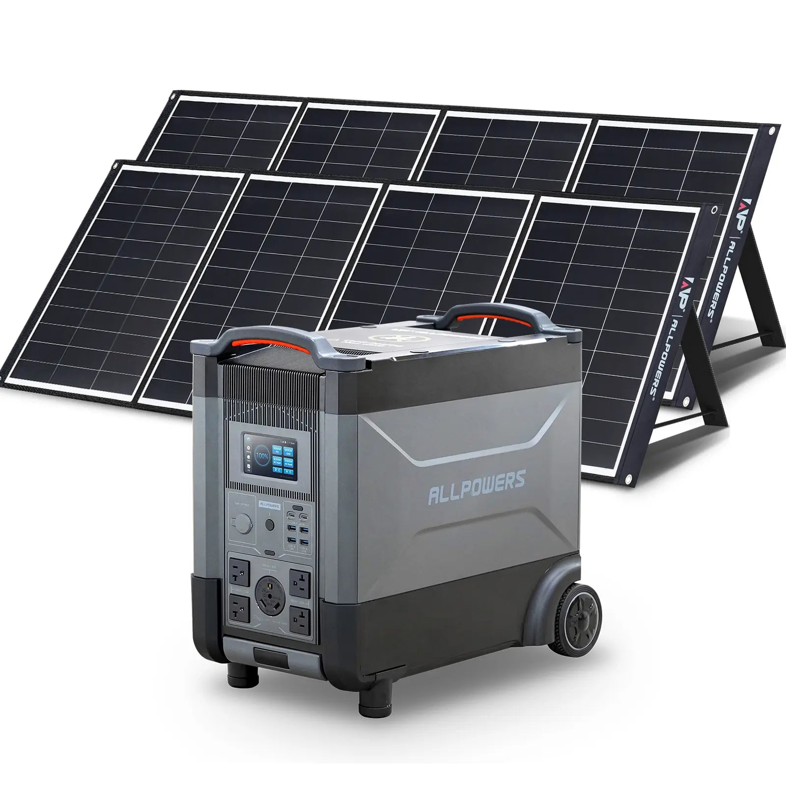 ALLPOWERS Solar Generator Kit 4000W (R4000 + SP035 200W Solar Panel)