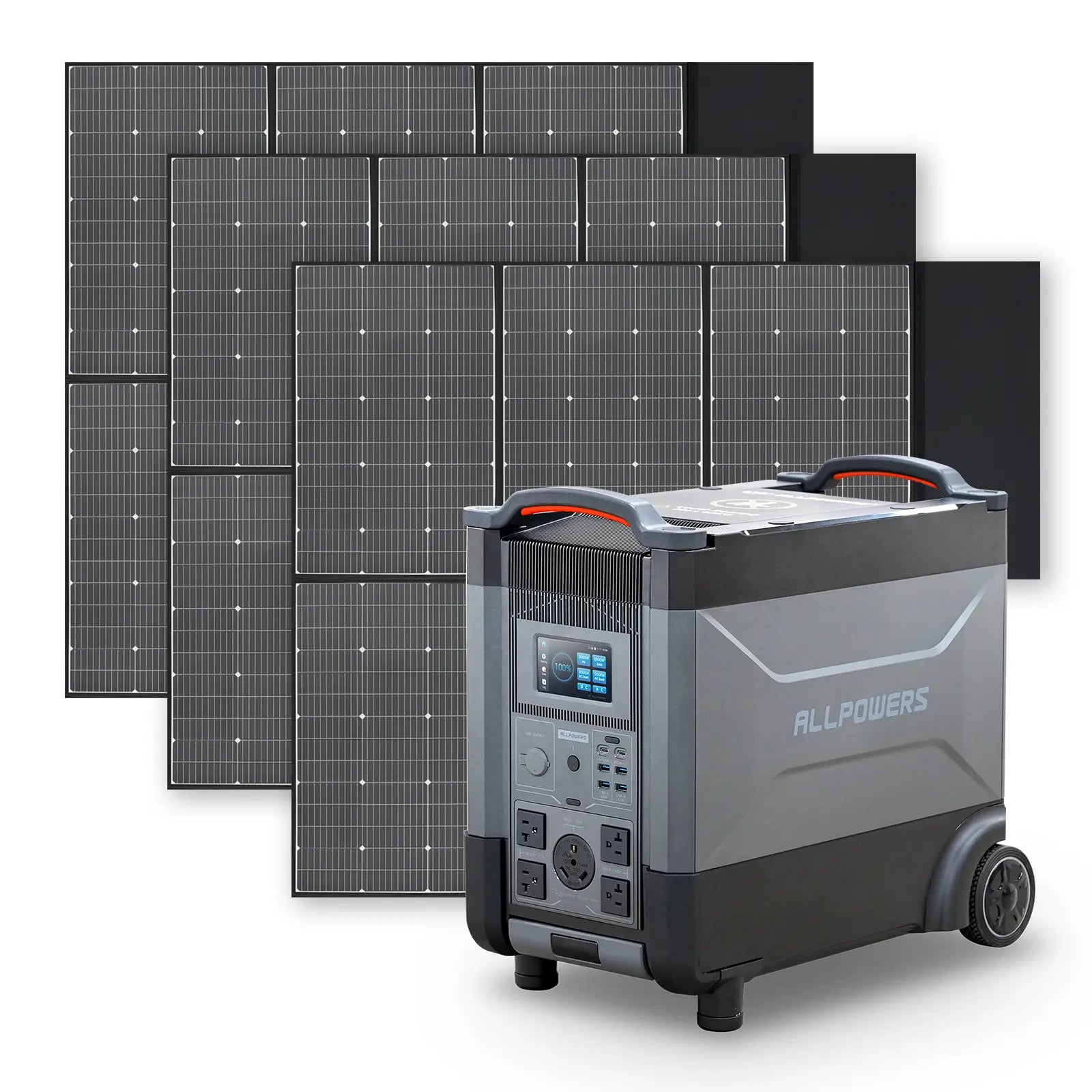 ALLPOWERS Solar Generator Kit 4000W (R4000 + SP039 600W Solar Panel)