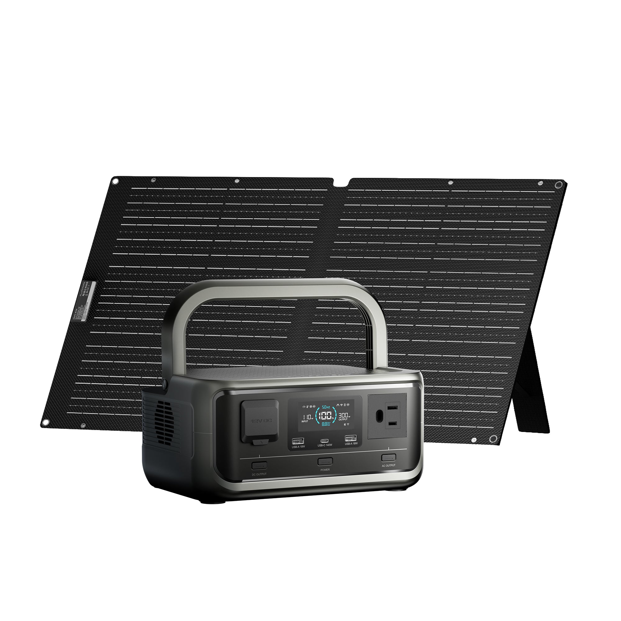 ALLPOWERS VOLIX P300 + 100W Solar Panel