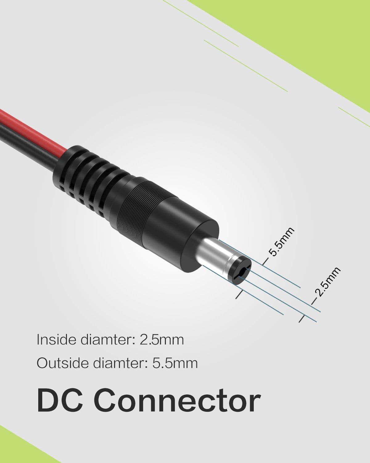 ALLPOWERS DC5525(5.5mm x 2.5mm) to Anderson Connector Adapter Cable