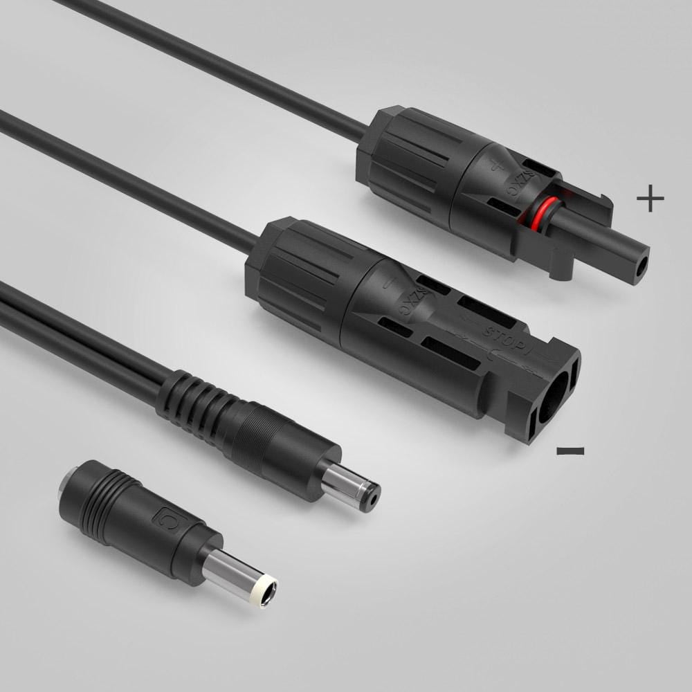 ALLPOWERS Solar Extension Cable With MC-4 to 5521 Connectors (1.5M 16AWG with MC-4 Connectors))